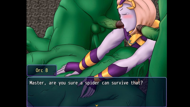 Two adult anthropomorphic characters in an intimate illustration — Cumming Hotel screenshot.