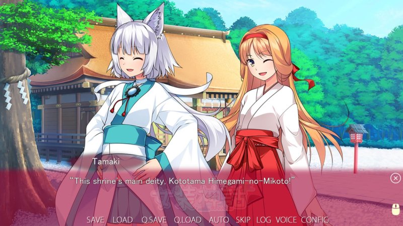 Two anime characters in a colorful village setting — Trap Legend screenshot.